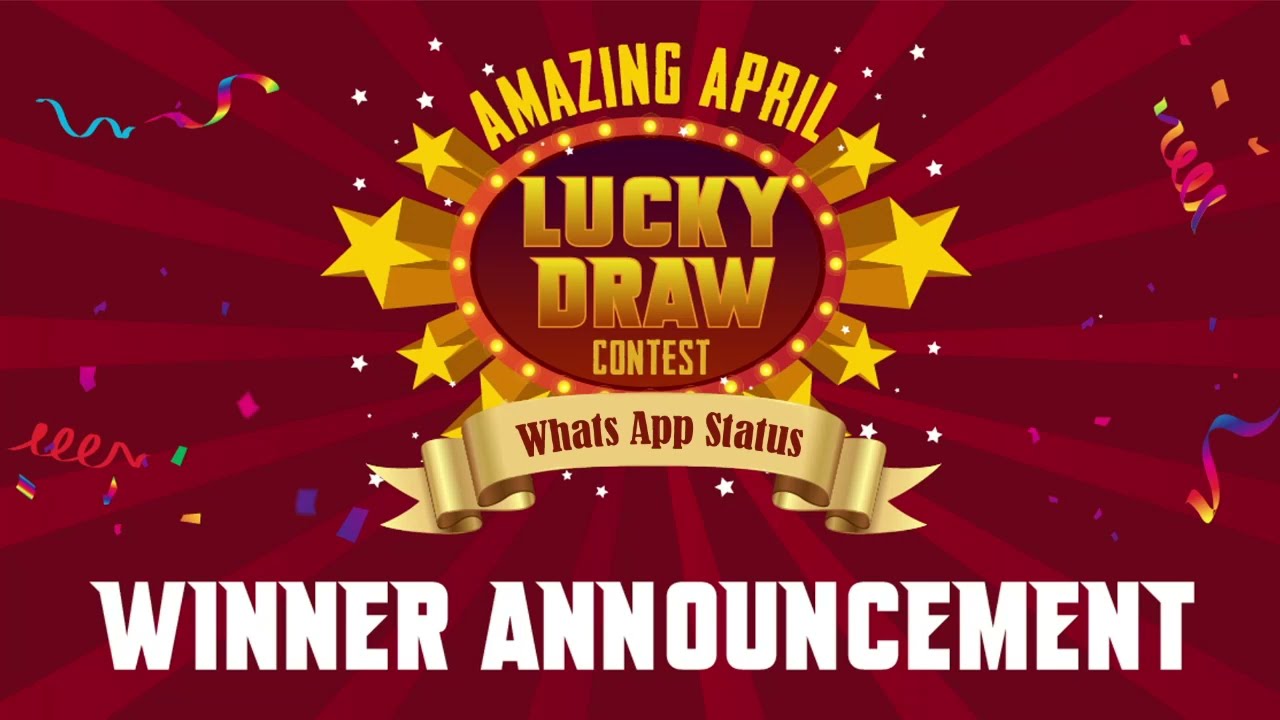 Lucky draw star banner image with hi-res rendered artwork that could be  used for any graphic design Stock Photo - Alamy